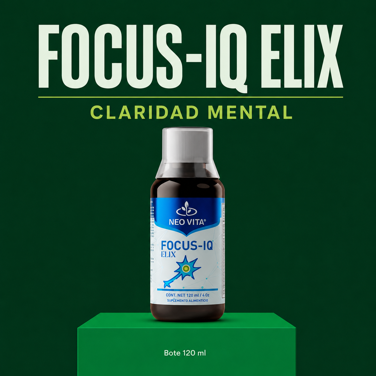 FOCUS-IQ ELIX | Concentración y Energía Mental