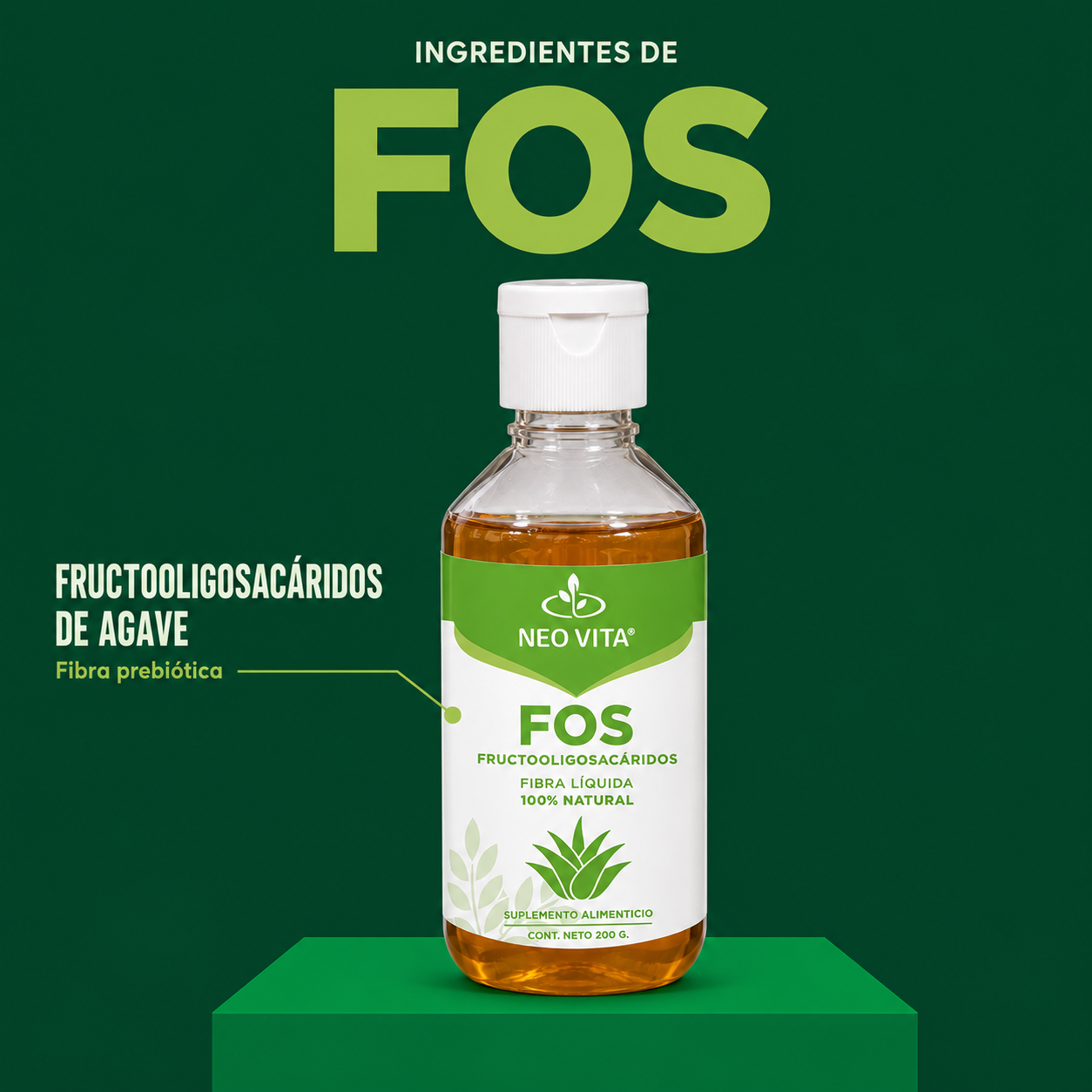 FOS | Fibra Prebiótica de Agave Azul