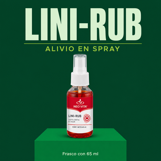 LINI-RUB | Alivio Muscular con Mentol y Cayenne
