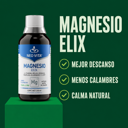 MAGNESIO ELIX | Relajación, Descanso y Sistema Nervioso