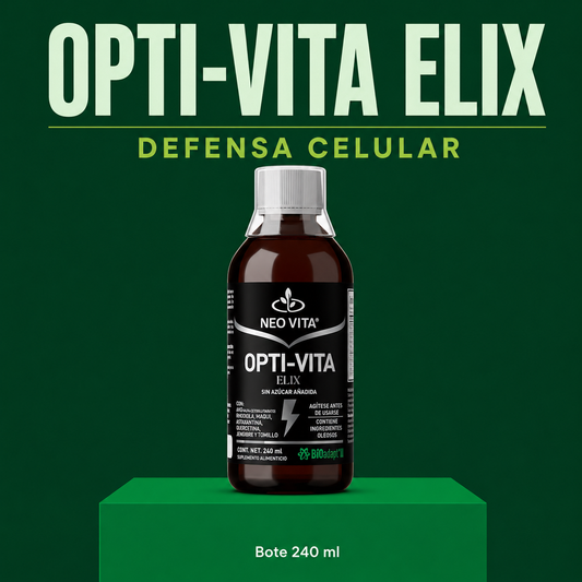 OPTI-VITA ELIX | Multinutriente Líquido de Energía y Vitalidad