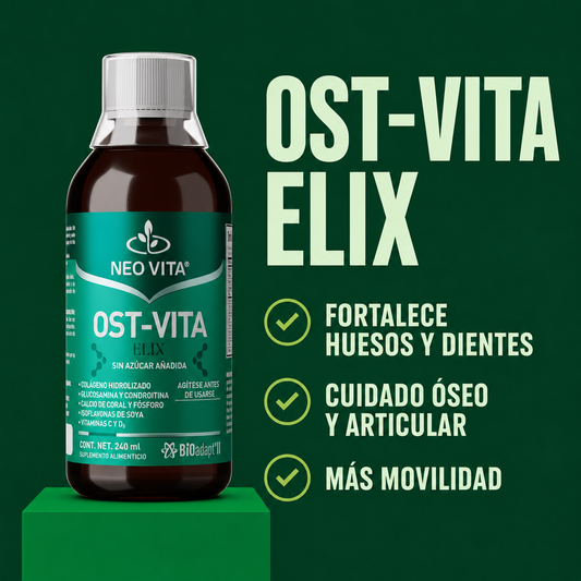 OST-VITA ELIX | Huesos y Cartílago con Calcio de Coral y Colágeno