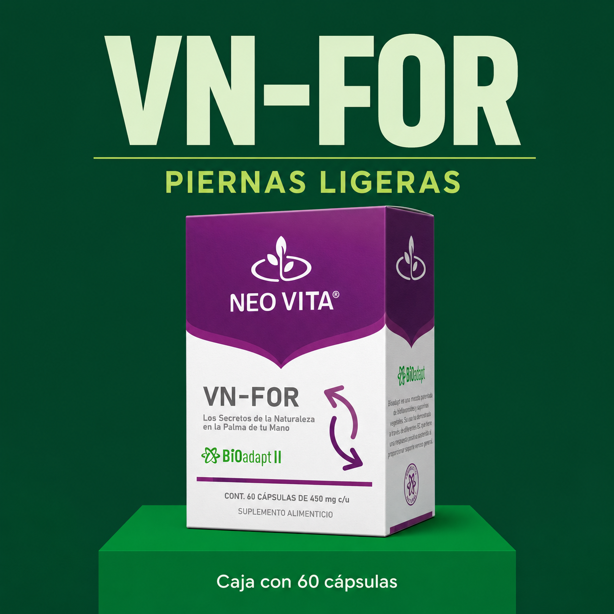 VN-FOR | Circulación y Alivio para Piernas Cansadas
